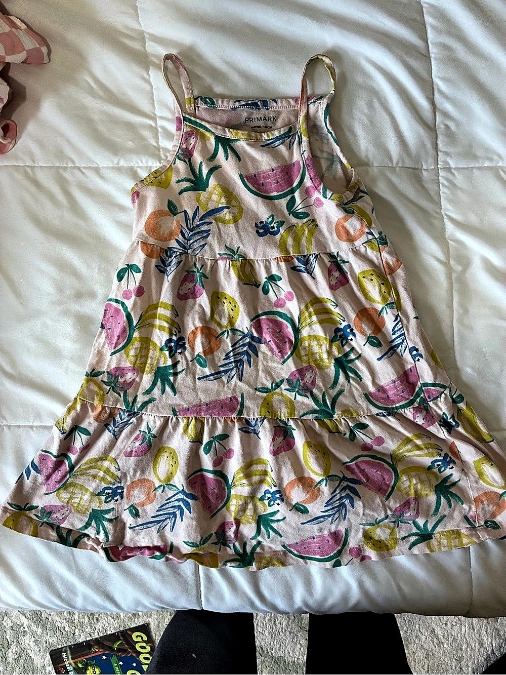 Primark Floral Casual Dress in Pink & Green